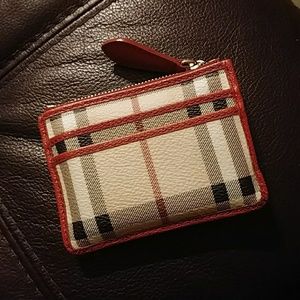 BURBERRY Haymarket Cardholder